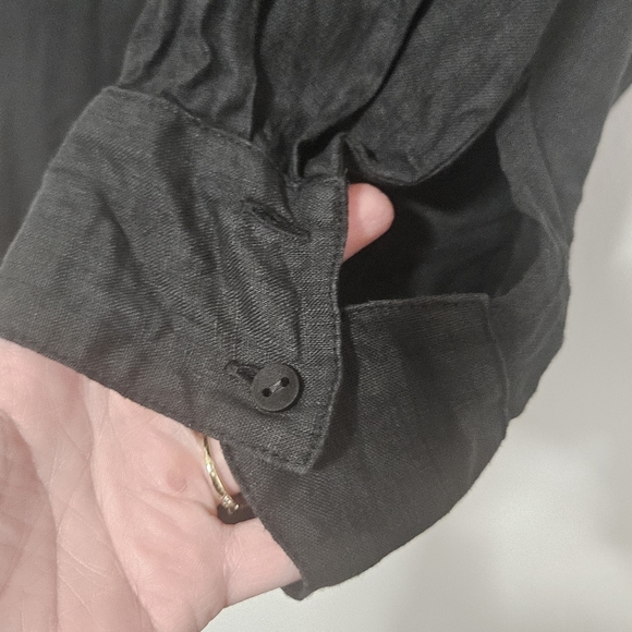 Touch 100% linen lagenlook tunic with pockets see measurements - Picture 6 of 13